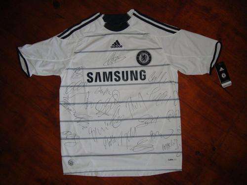 Signed Chelsea Away Shirt - 2009/10 Season, c.o.a included. EPL and FA Cup winners!